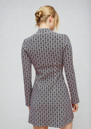 Robe en Maille Jacquard