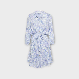 Robe Chemise à Volants
