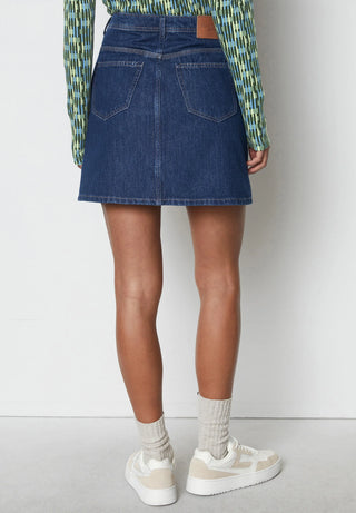 Jupe Trapèze en Denim