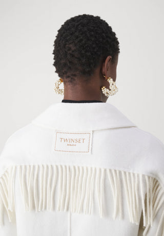 Manteau Franges