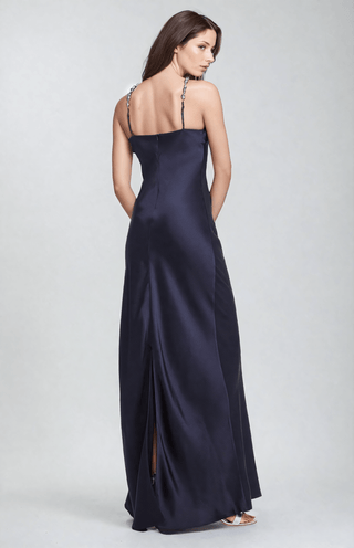 Robe de Soirée Bleu Marine