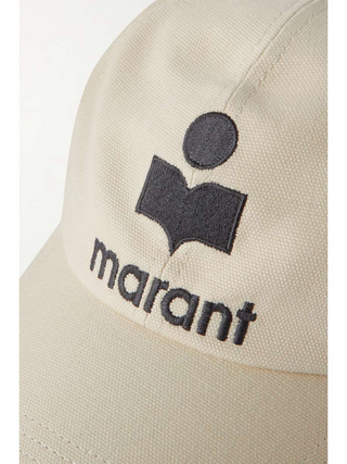 casquette isabel marant tyron blanche