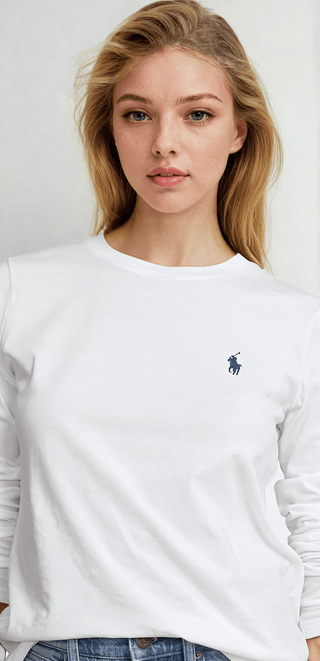 Polo Ralph Lauren blanc femme