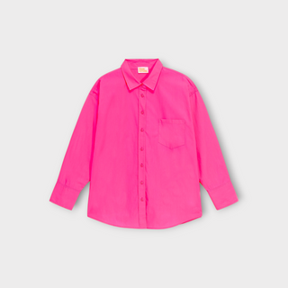 Chemise Popeline Rose Fluo From Future